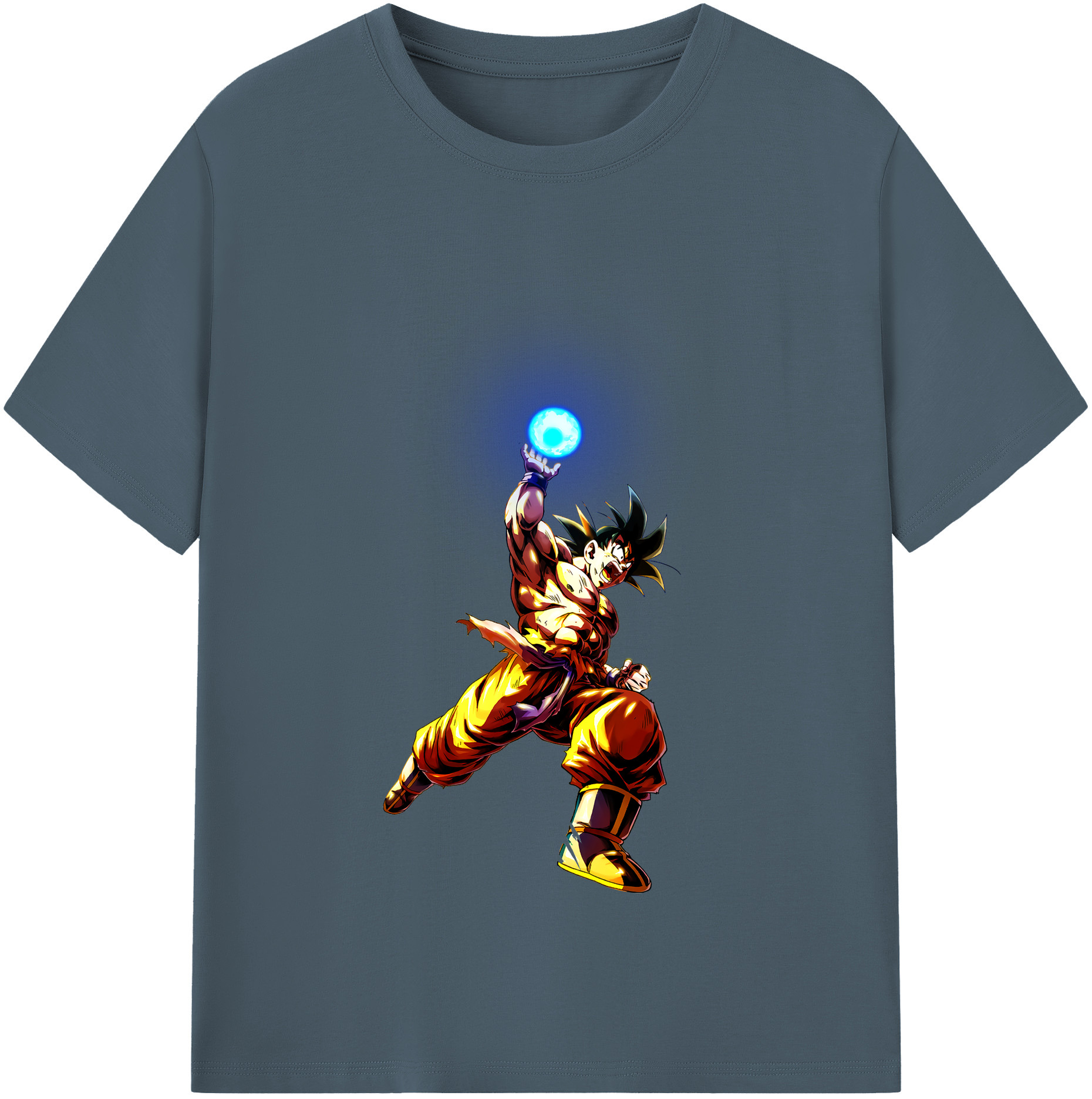 （画像用） ドラゴンボール 孫悟空（そん ごくう）Son Goku カカロット DRAGON BALL Kakarotto 綿100％半袖Tシャツ（フロントプリント）